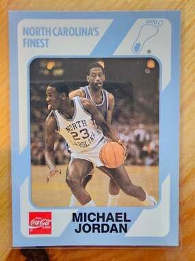 Michael Jordan 1989 Collegiate Collection #17 - Carolina's Finest - Fresh Pull